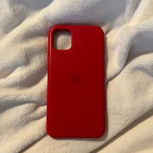 iPhone 11 Apple phone case in red